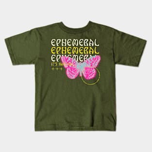 Ephemeral : Butterfly Kids T-Shirt